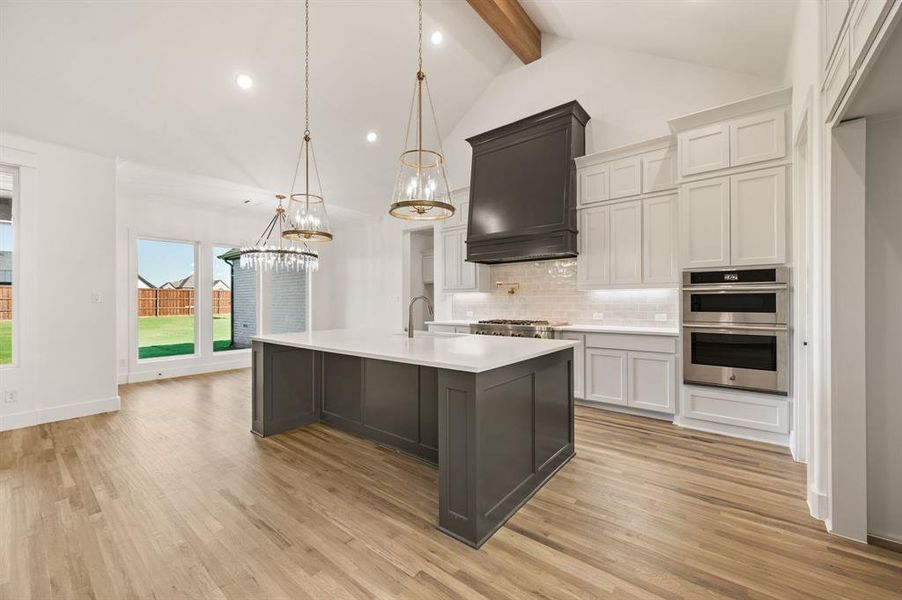 Furnished interior view inside a new home in NorthGlen, Haslet (Image 8).