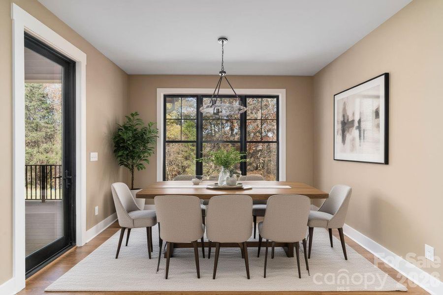 Furnished interior view inside a new home in , Maiden (Image 8).