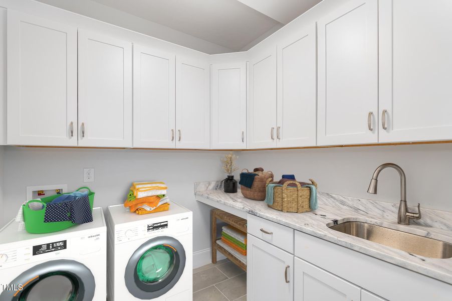 Laundry room on second floor 613