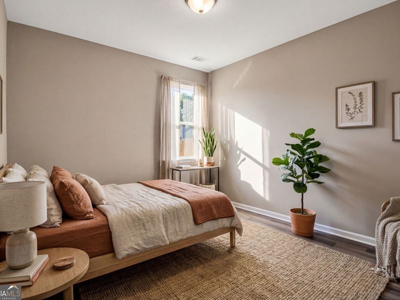 Furnished interior view inside a new home in Ivy Glen, Perry (Image 10).