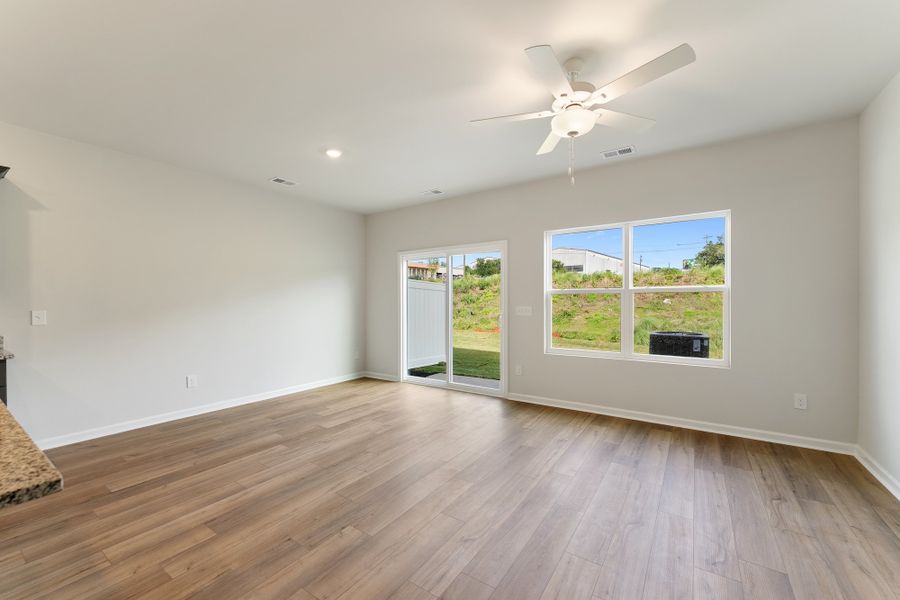 Spacious, unfurnished interior of a new home in Edwards Station, Taylors (Image 15). Spacious, unfurnished interior of a new home in Edwards Station, Taylors (Image 15).
