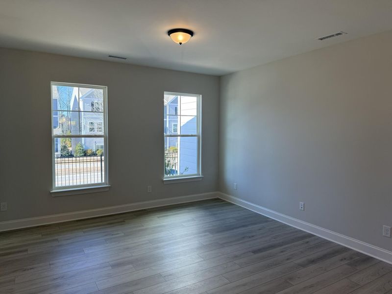 Spacious, unfurnished interior of a new home in Enclave at Traditions Townhomes, Wake Forest (Image 10). Spacious, unfurnished interior of a new home in Enclave at Traditions Townhomes, Wake Forest (Image 10).