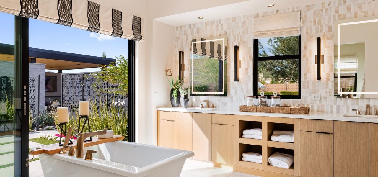 Furnished interior view inside a new home in Shadow Ridge, Scottsdale (Image 9).