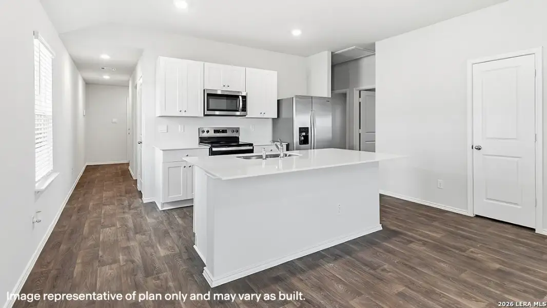 Furnished interior view inside a new home in Stonehill, San Antonio (Image 11).
