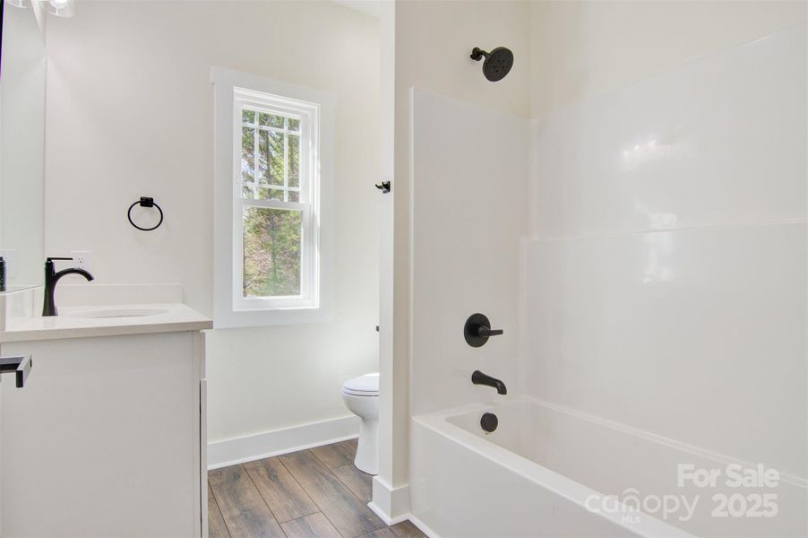 Furnished interior view inside a new home in , Hickory (Image 9).