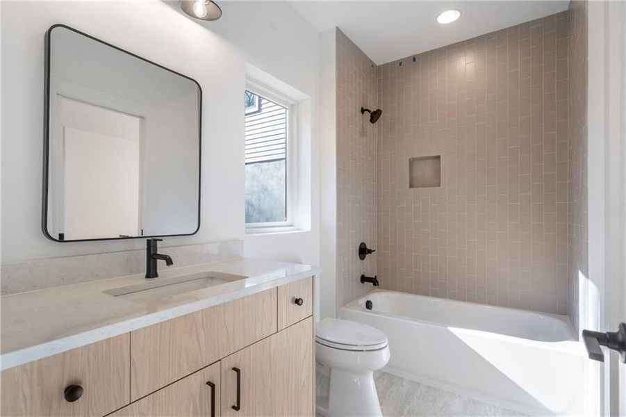 Furnished interior view inside a new home in Aster, Roswell (Image 16).