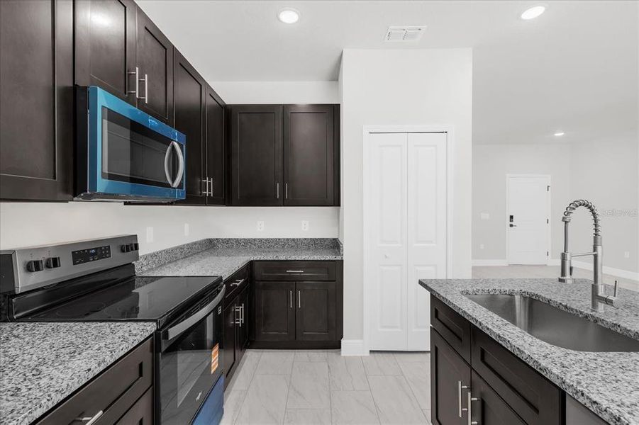 Furnished interior view inside a new home in , Citrus Springs (Image 9).