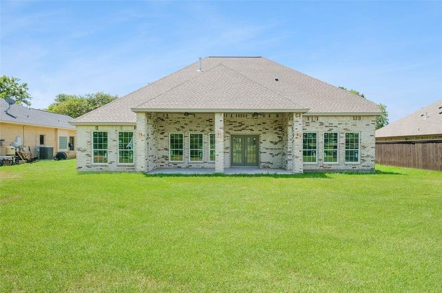 Front exterior of a new home in , West Columbia, TX, highlighting curb appeal (Image 2). Front exterior of a new home in , West Columbia, TX, highlighting curb appeal (Image 2).