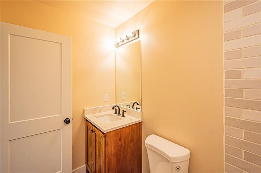 Furnished interior view inside a new home in , Dahlonega (Image 30).