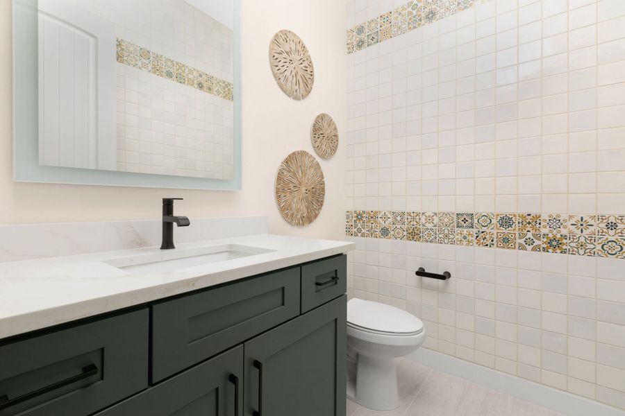 Representative furnished interior of a home built from the Emilia by Mattamy Homes in Covena Pointe, Tucson (Image 15).