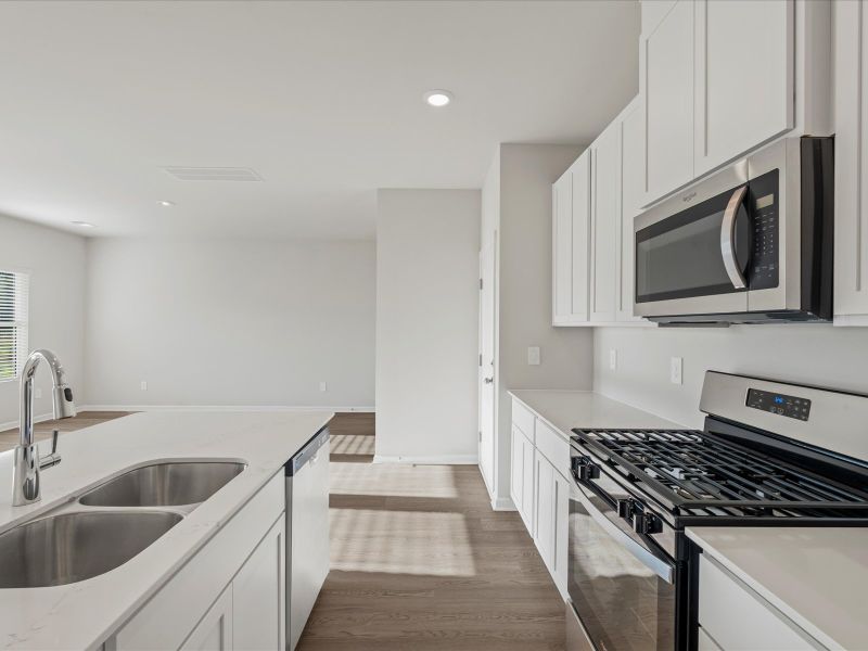 Furnished interior view inside a new home in Pleasant Brook, Piedmont (Image 5).