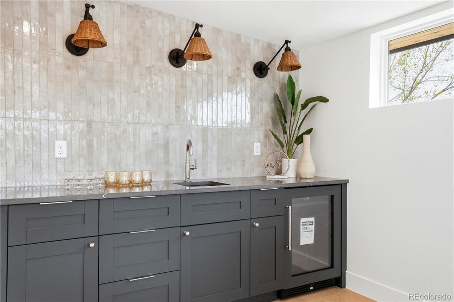 Furnished interior view inside a new home in , Denver (Image 42).