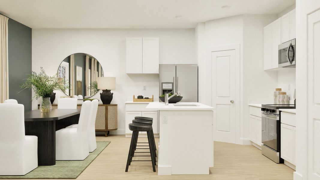Furnished interior view inside a new home in Cypress Preserve, Moncks Corner (Image 15).
