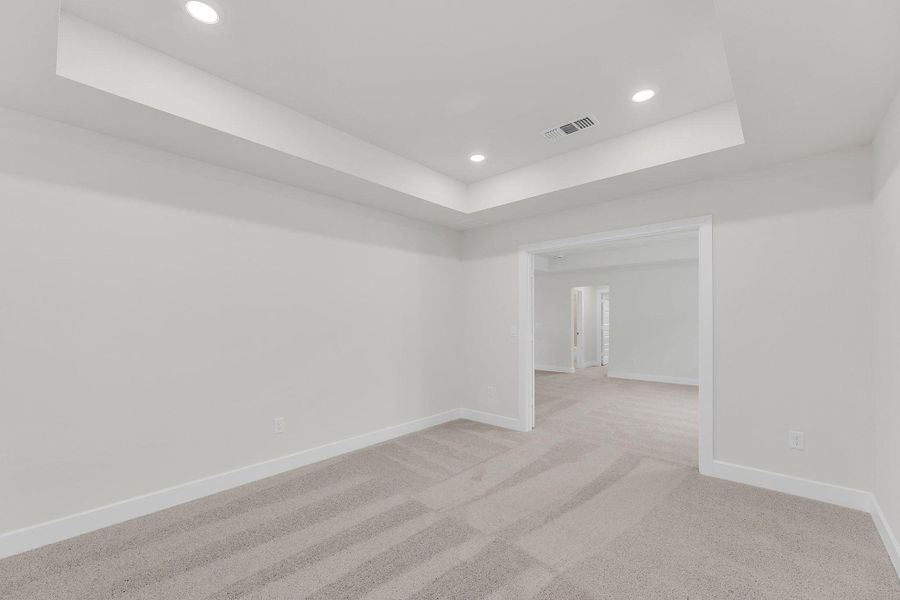 Spacious, unfurnished interior of a new home in Santa Rita Ranch, Liberty Hill (Image 54). Spacious, unfurnished interior of a new home in Santa Rita Ranch, Liberty Hill (Image 54).