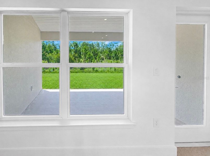 Exterior details and patio area of a home in Harmony Central, St. Cloud (Image 3).