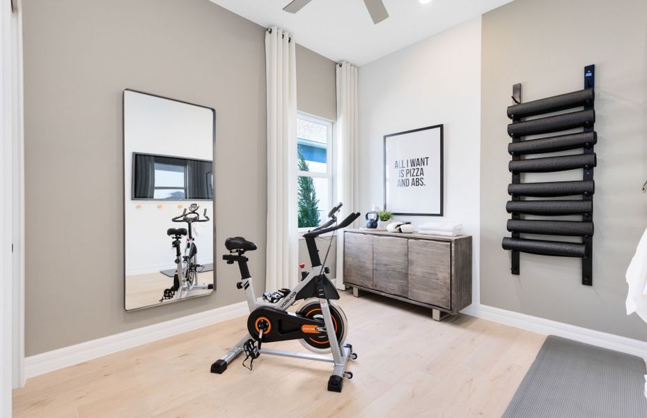 Representative furnished interior of a home built from the Stellar by Del Webb in Del Webb Sunbridge, St. Cloud (Image 15).