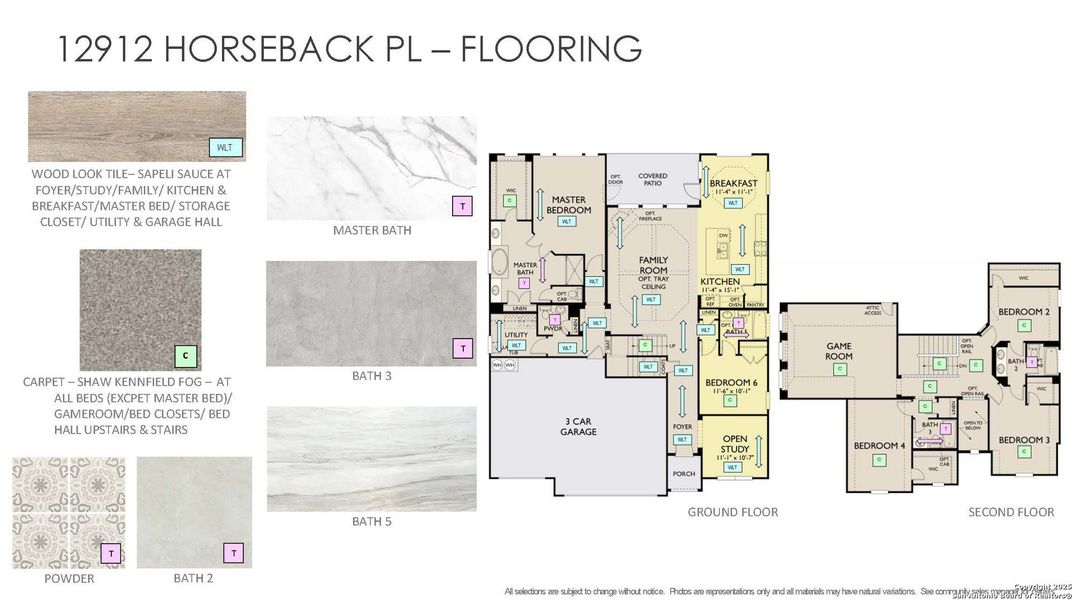 2D floor plan layout of this home in , Schertz, TX (Image 3).