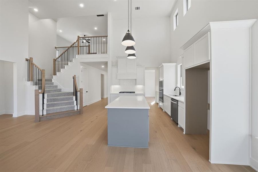 Furnished interior view inside a new home in Tavolo Park, Fort Worth (Image 7).