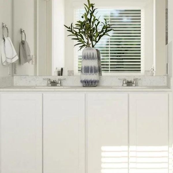 Close-up of interior finishes inside a home in Meadowlark Preserve, Pflugerville (Image 18).