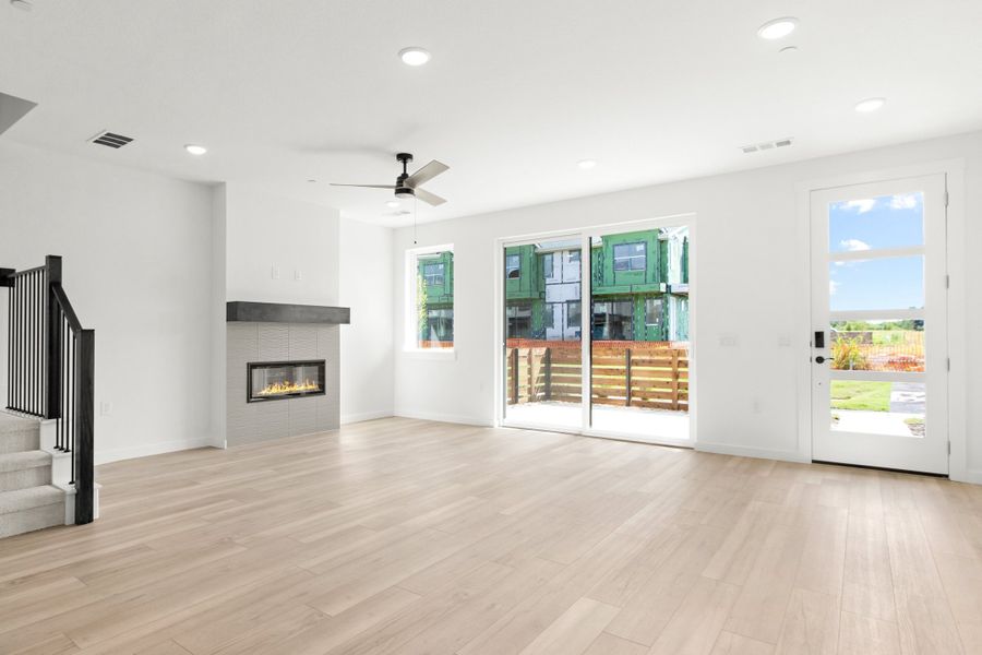Spacious, unfurnished interior of a new home in Ten Mile Creek, Celina (Image 22). Spacious, unfurnished interior of a new home in Ten Mile Creek, Celina (Image 22).