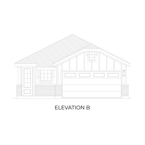 Representative rendering of the exterior for the Lincoln F by First Texas Homes (Image 3).