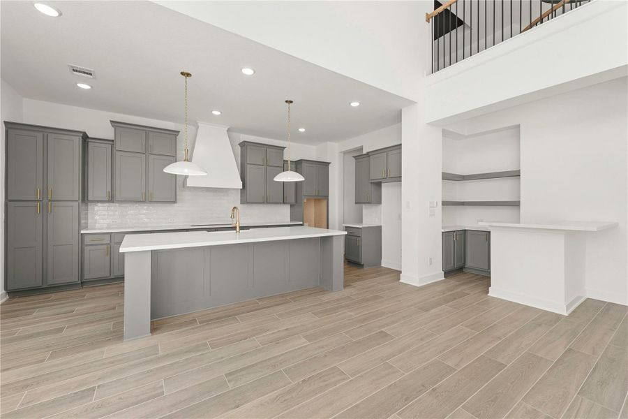 Furnished interior view inside a new home in ARTAVIA®, Conroe (Image 13).