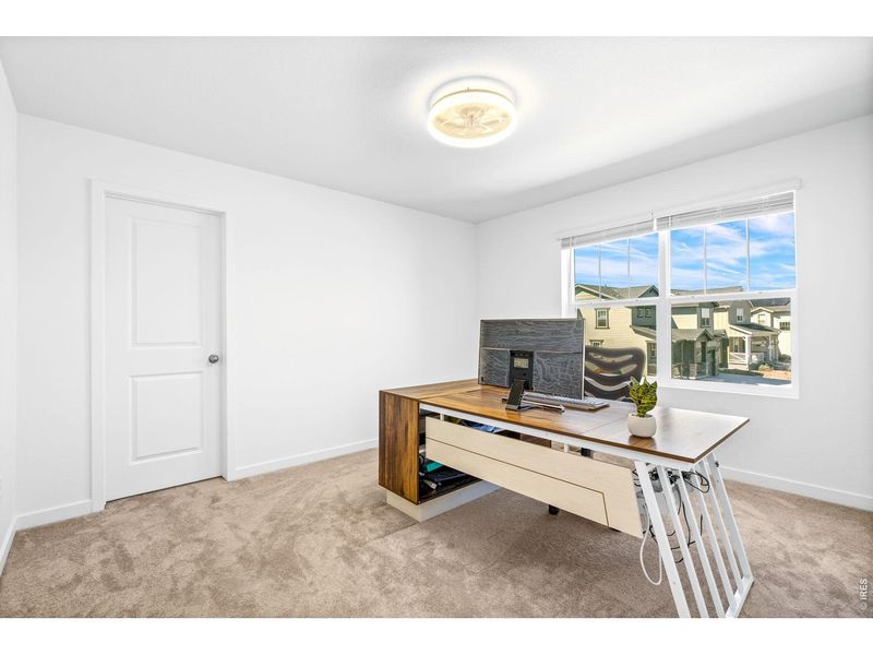 Furnished interior view inside a new home in Timnath Lakes, Timnath (Image 11). Furnished interior view inside a new home in Timnath Lakes, Timnath (Image 11).