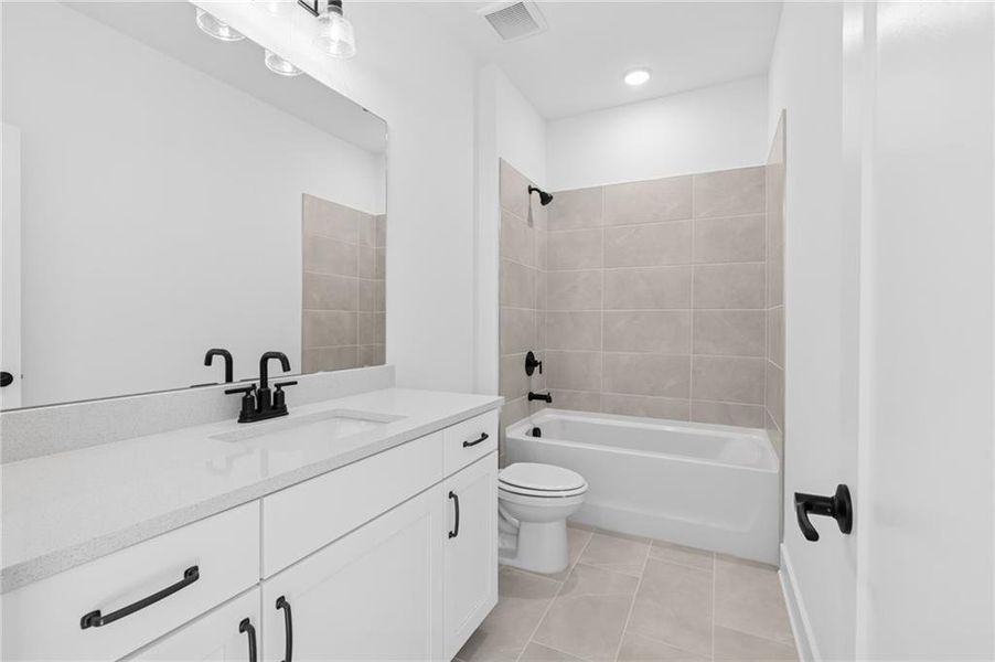 Furnished interior view inside a new home in Havencroft, Woodstock (Image 9).