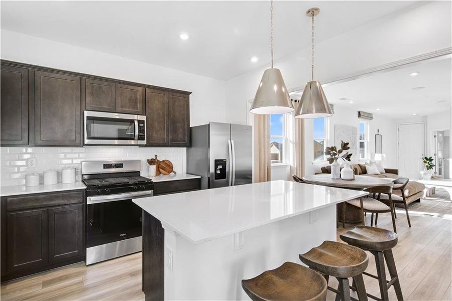 Furnished interior view inside a new home in Sun City Peachtree, Griffin (Image 16).