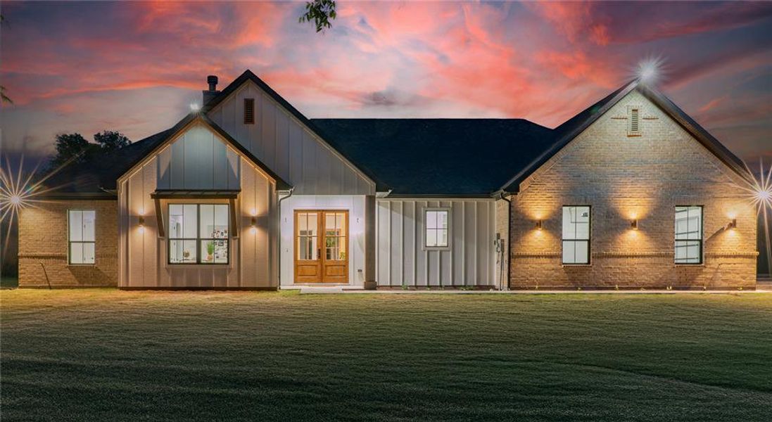 Front exterior of a new home in , Kaufman, TX, highlighting curb appeal (Image 22).