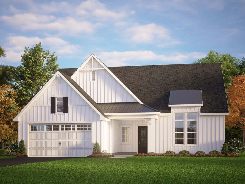 Representative exterior photo of a completed home built from the The Bradley by RobuckHomes in Baylee Ridge, Selma, NC (Image 2). Representative exterior photo of a completed home built from the The Bradley by RobuckHomes in Baylee Ridge, Selma, NC (Image 2).