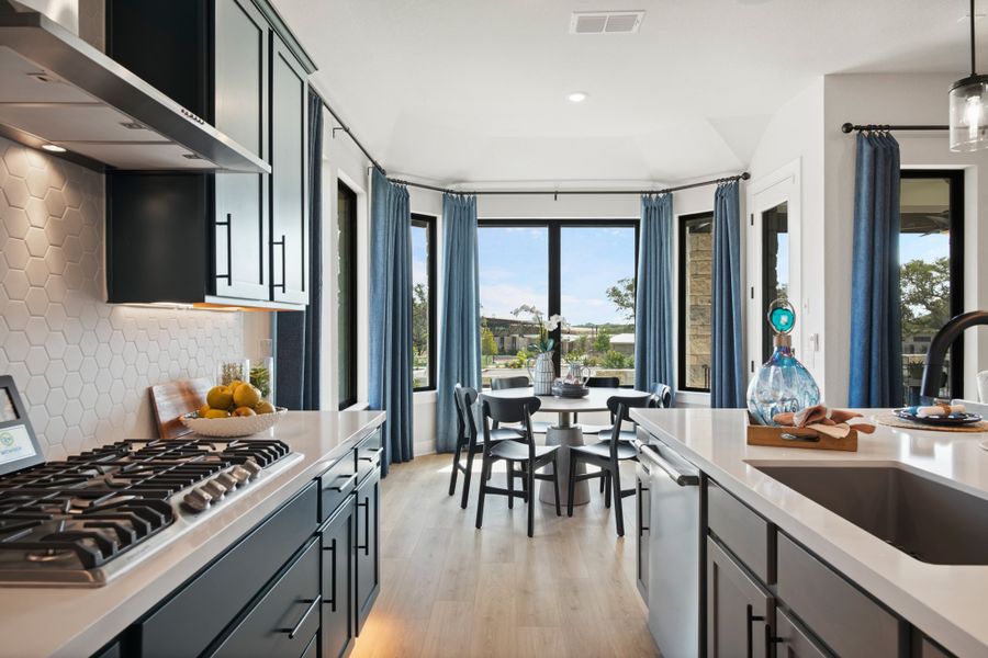 Furnished interior view inside a new home in La Cima 50', San Marcos (Image 36).