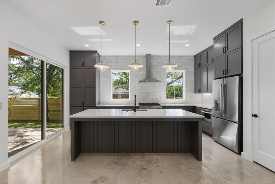 includes walk in Pantry and cabinet pantry, Large slider to patio includes walk in Pantry and cabinet pantry, Large slider to patio