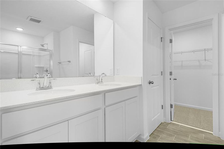 Furnished interior view inside a new home in Seasons at Scenic Terrace, Lake Hamilton (Image 8).