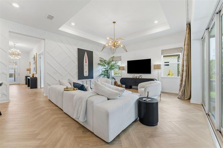 Furnished interior view inside a new home in , Parrish (Image 7). Furnished interior view inside a new home in , Parrish (Image 7).