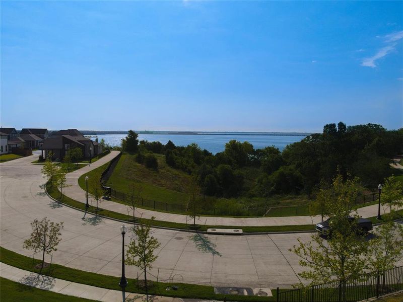 view from front porch