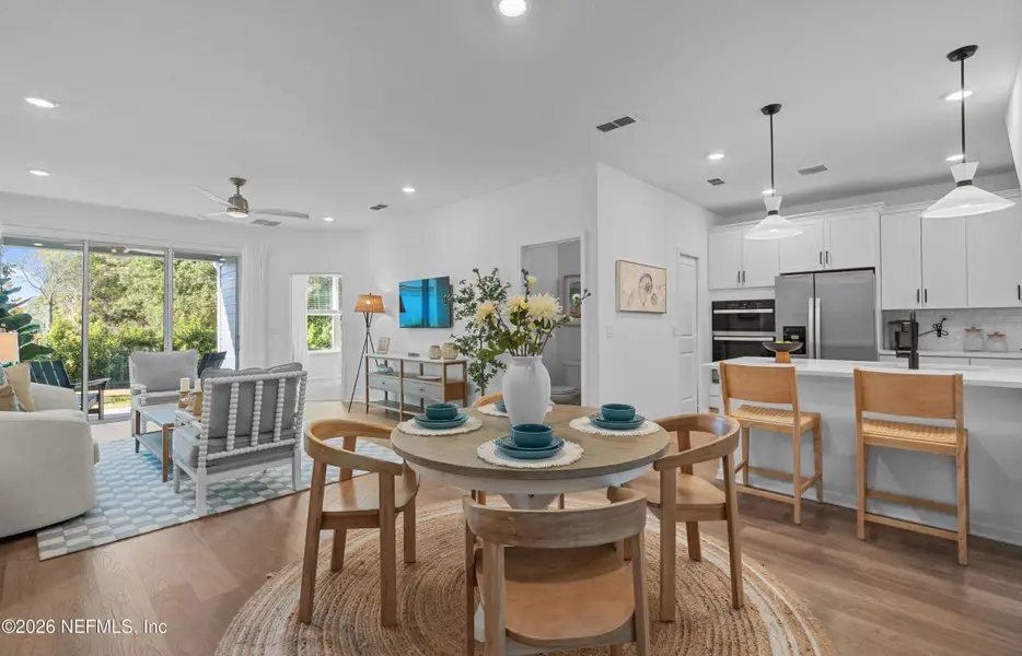Furnished interior view inside a new home in , Palm Coast (Image 3).