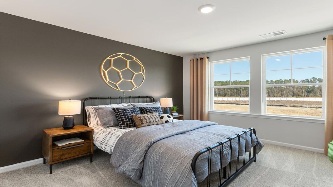 Furnished interior view inside a new home in McKenzie Gardens, Brunswick (Image 20).