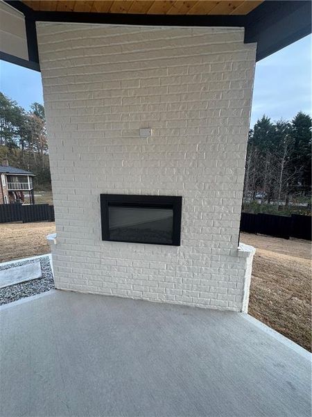 Exterior details and patio area of a home in , Lithonia (Image 23).
