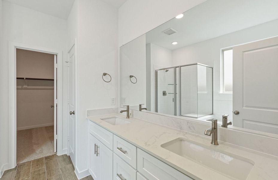 Furnished interior view inside a new home in Mavera, Conroe (Image 13). Furnished interior view inside a new home in Mavera, Conroe (Image 13).