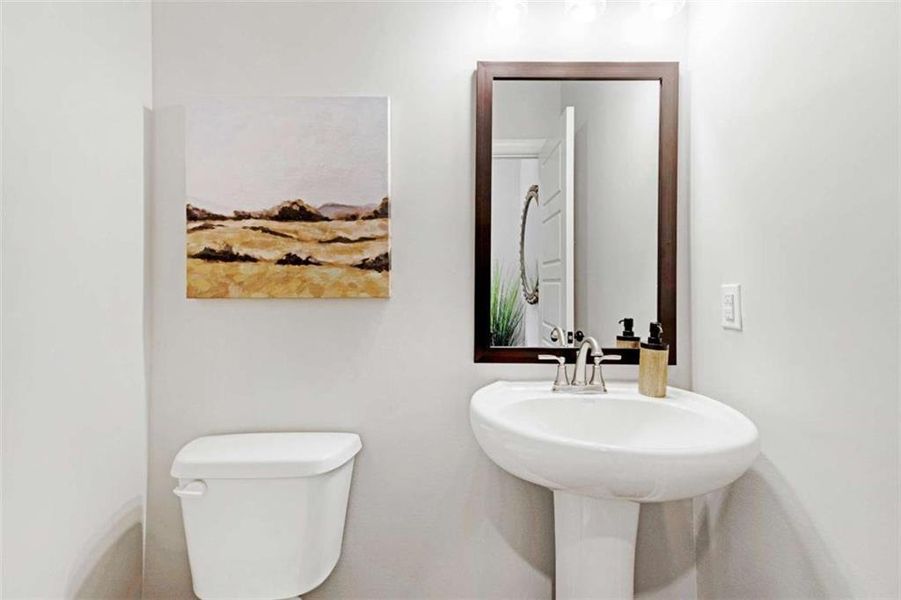 Furnished interior view inside a new home in Ridge Pointe, Athens (Image 14).