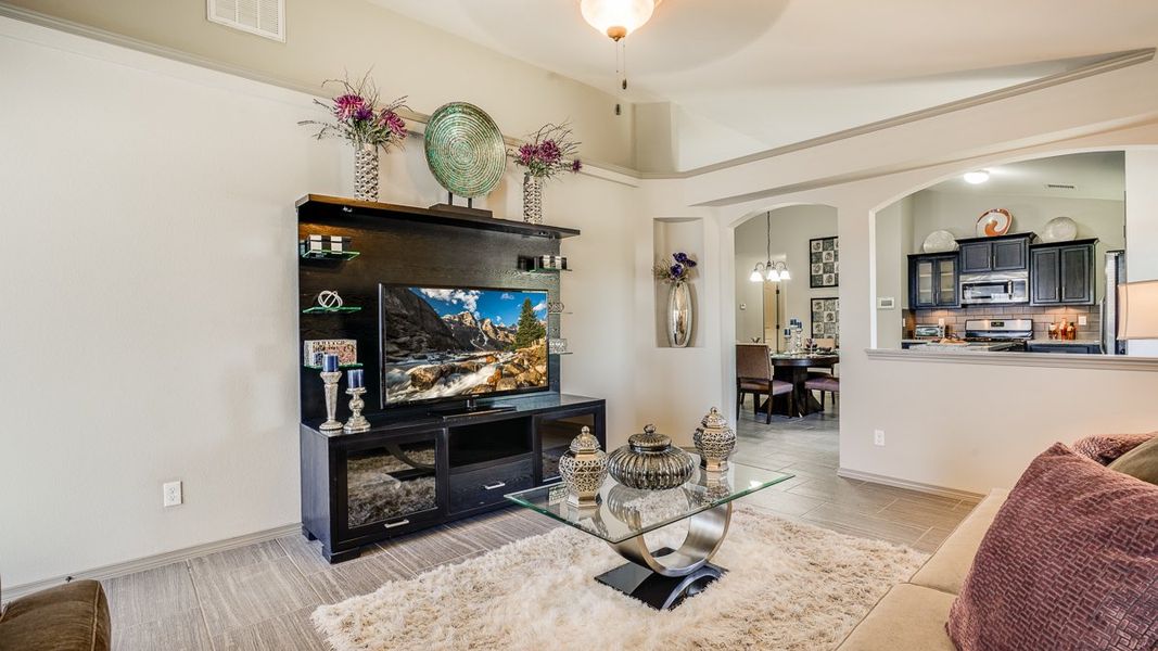Furnished interior view inside a new home in Crossland, Clint (Image 4).