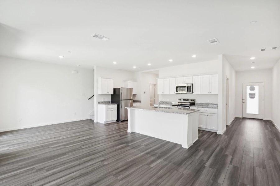 Representative furnished interior of a home built from the Orbit by Starlight Homes in Coyote Meadows, Anna (Image 10).