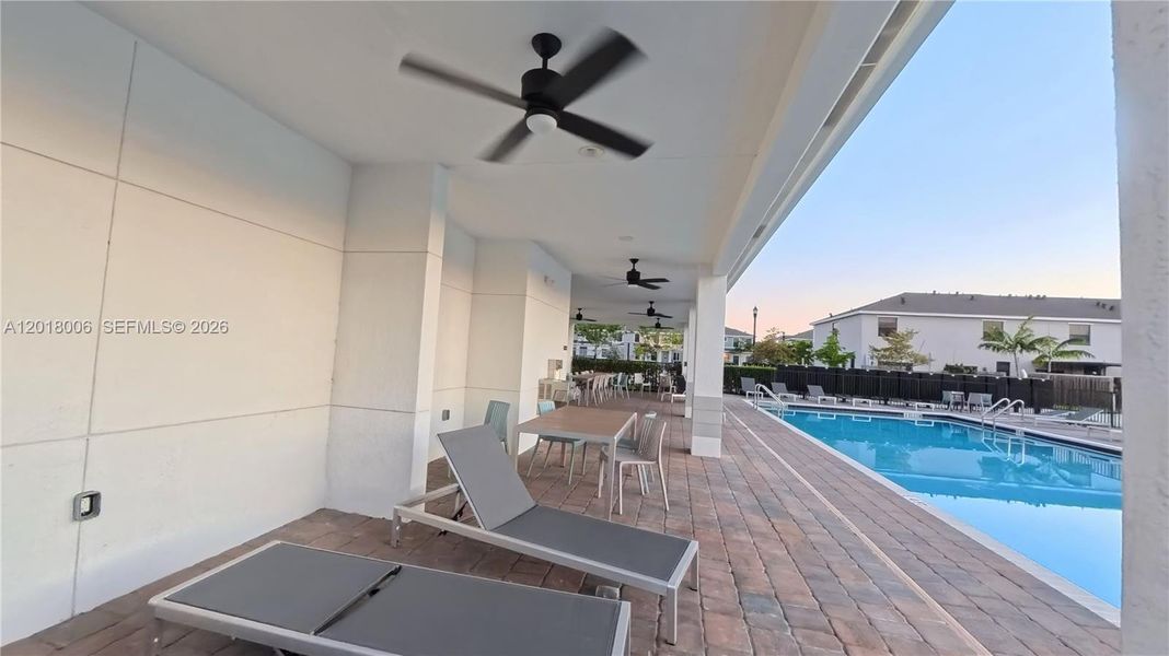 Exterior details and patio area of a home in , Florida City (Image 23).