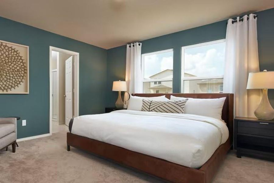 MODEL HOME images may NOT be consistent with the finished product.