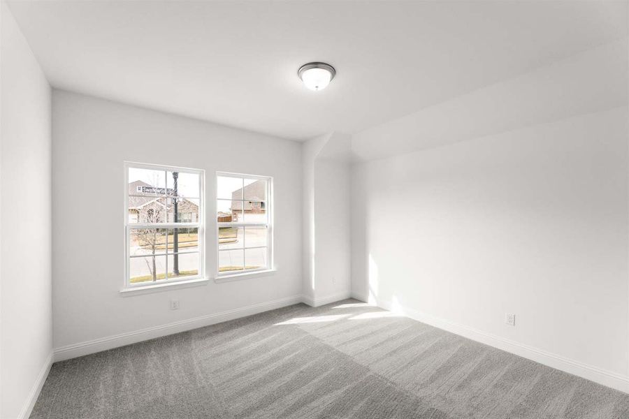 Representative unfurnished interior of a home built from the Carrollton by Pacesetter Homes in Creekview Meadows, Pilot Point (Image 29). Representative unfurnished interior of a home built from the Carrollton by Pacesetter Homes in Creekview Meadows, Pilot Point (Image 29).