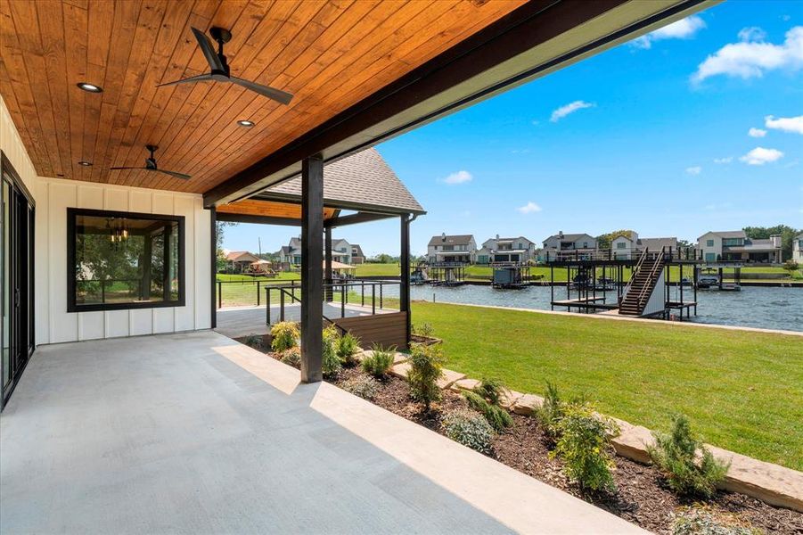 Exterior details and patio area of a home in , Tool (Image 3).
