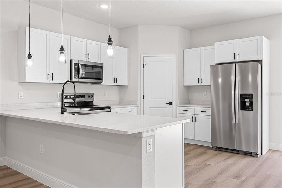 Furnished interior view inside a new home in , Ocala (Image 8).