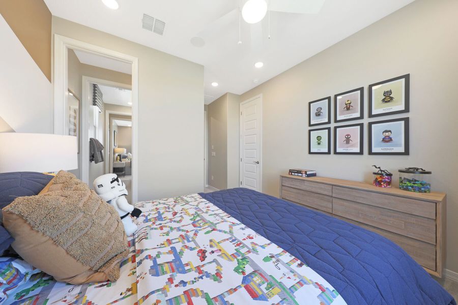 Representative furnished interior of a home built from the Pacific by Mattamy Homes in White Tank Vistas, Waddell (Image 32).