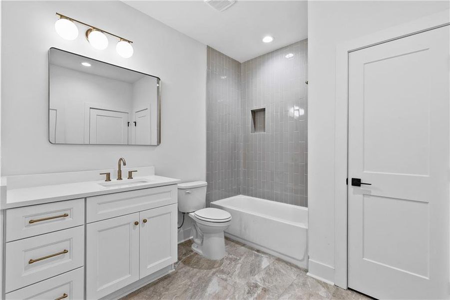 Furnished interior view inside a new home in , Sugar Hill (Image 13).